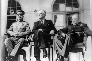 which of the following took place at the tehran conference