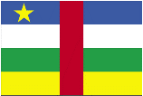 Country of Central African Republic Flag