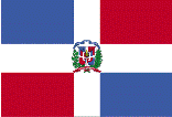 Country of Dominican Republic Flag