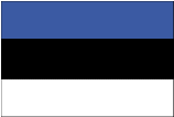 Country of Estonia Flag