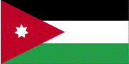 Country of Jordan Flag