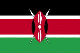 Country of Kenya Flag