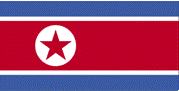 Country of Korea, North Flag