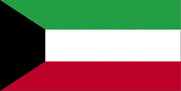Country of Kuwait Flag