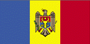 Country of Moldova Flag