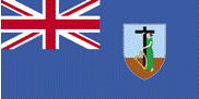 Country of Montserrat Flag