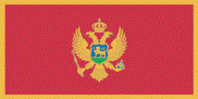 Country of Montenegro Flag