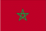 Country of Morocco Flag