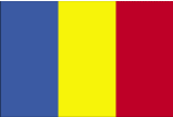 Country of Romania Flag