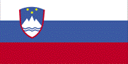 Country of Slovenia Flag