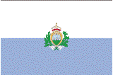 Country of San Marino Flag