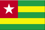Country of Togo Flag