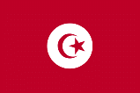 Country of Tunisia Flag