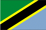 Country of Tanzania Flag