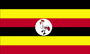 Country of Uganda Flag