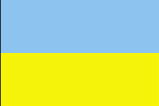 Country of Ukraine Flag