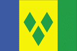 Country of Saint Vincent and the Grenadines Flag