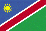 Country of Namibia Flag