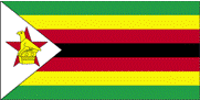 Country of Zimbabwe Flag