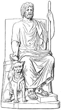 cronus greek god drawing