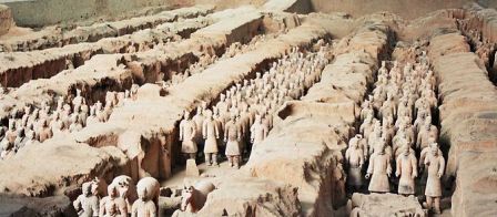 ancient chinese terracotta warriors