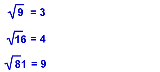 Kids Math Square And Square Root