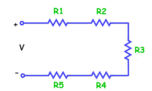 simple series circuit diagram for kids